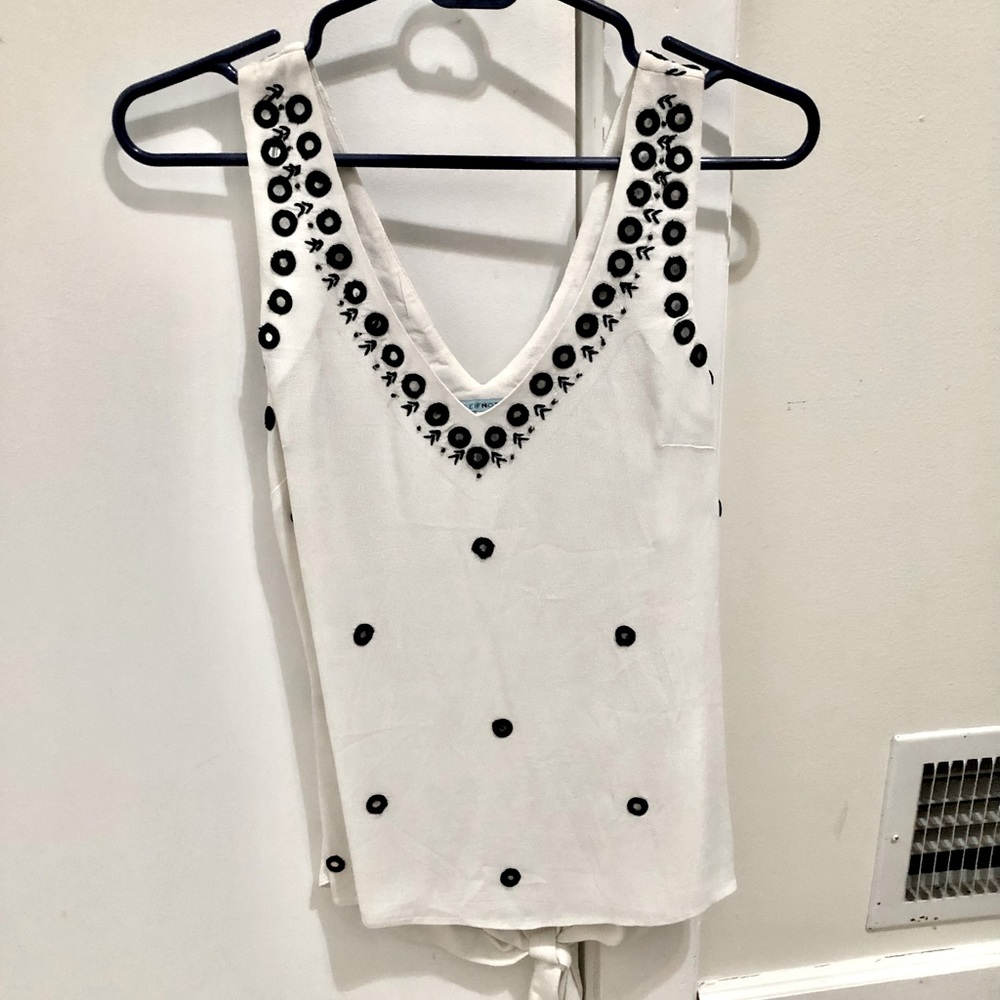 Anthropology Liefnotes Mirrored Boho Top